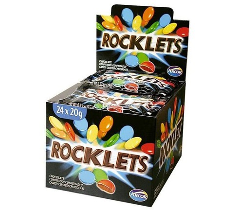 LENTEJAS ROCKLETS 24 PAQUETES DE 20GR